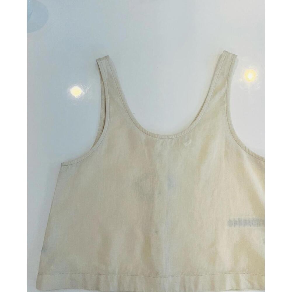 Patagonia Women's Garden Island Reversible Top Shirt Size M 42345 Natural - Picture 2 of 10